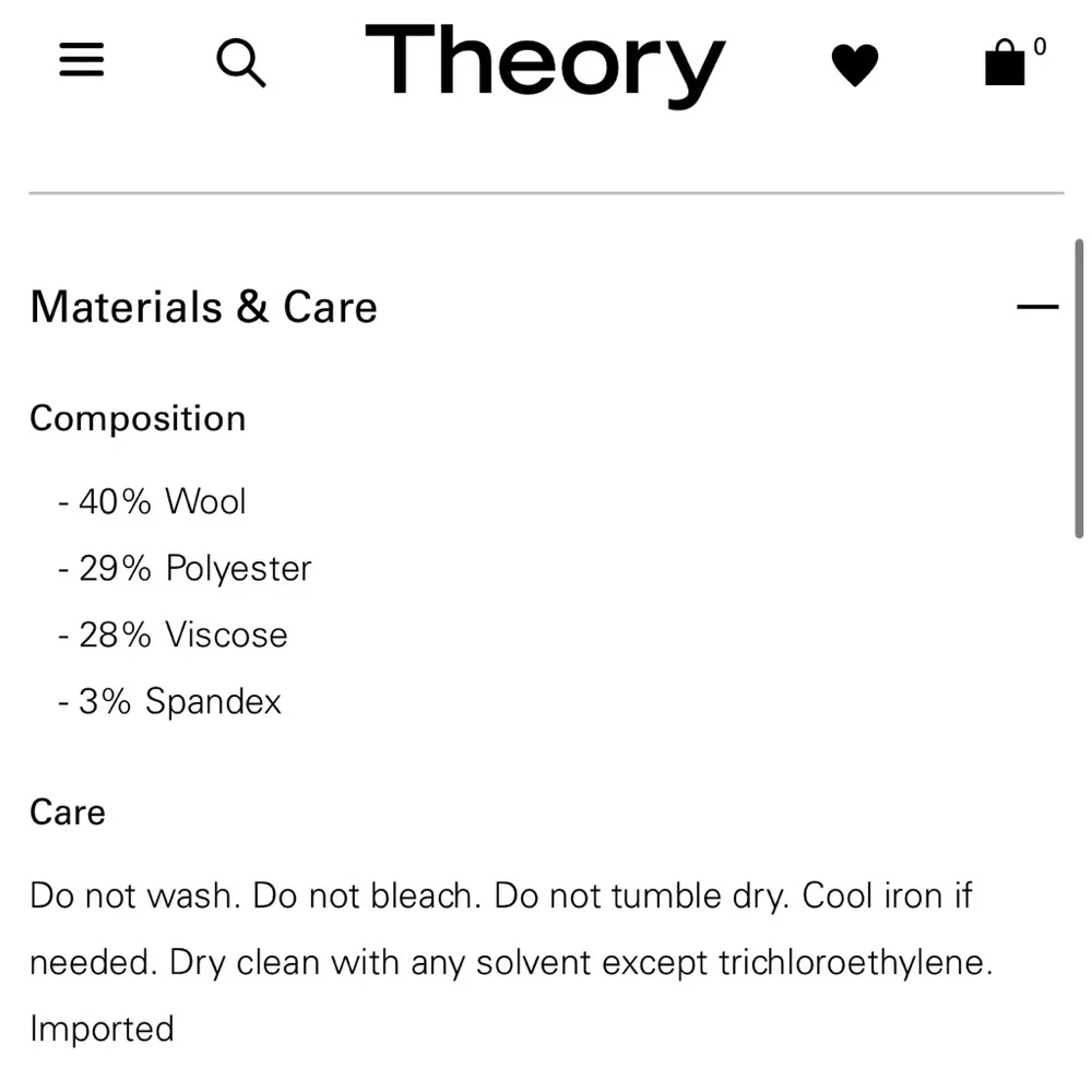 Theory Tailored Split Maxi Skirt